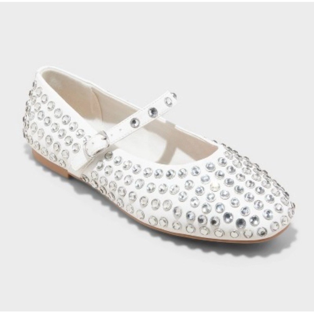 Women's Issa Mesh Mary Jane Ballet Flats with Memory‎ Foam Insole